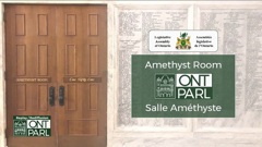 legislative assembly of ontario committees